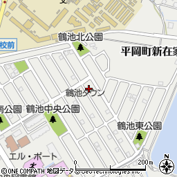兵庫県加古川市平岡町新在家1192-153周辺の地図