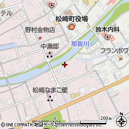 静岡県賀茂郡松崎町松崎186周辺の地図