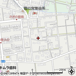 静岡県浜松市中央区市野町445周辺の地図