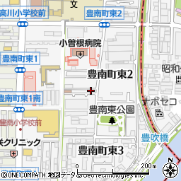 豊南町東３Ｋテラスハウス周辺の地図