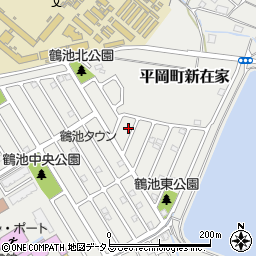 兵庫県加古川市平岡町新在家1192-382周辺の地図