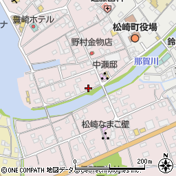 静岡県賀茂郡松崎町松崎周辺の地図