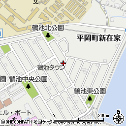 兵庫県加古川市平岡町新在家1192-359周辺の地図
