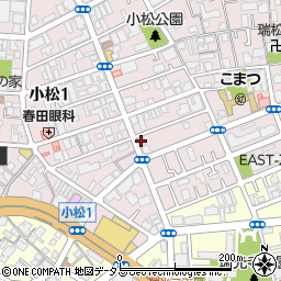 エコークリーニング小松店周辺の地図