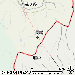 愛知県知多郡美浜町野間長端周辺の地図