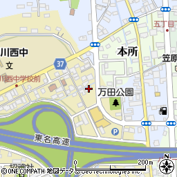 静岡県菊川市加茂4564周辺の地図
