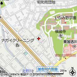 兵庫県加古川市平岡町新在家945-16周辺の地図