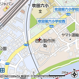 シバタ大阪支店周辺の地図