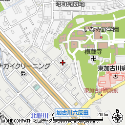 兵庫県加古川市平岡町新在家945-14周辺の地図