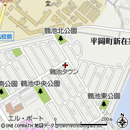 兵庫県加古川市平岡町新在家1192-154周辺の地図