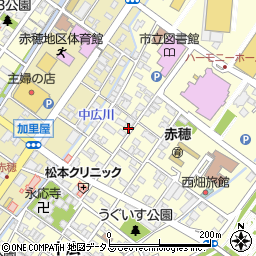 兵庫県赤穂市中広989周辺の地図