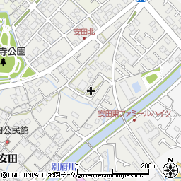 兵庫県加古川市尾上町安田77-8周辺の地図