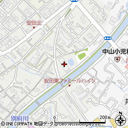 兵庫県加古川市尾上町安田122周辺の地図