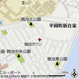 兵庫県加古川市平岡町新在家1192-360周辺の地図