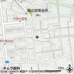 静岡県浜松市中央区市野町443周辺の地図