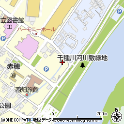 兵庫県赤穂市中広263周辺の地図