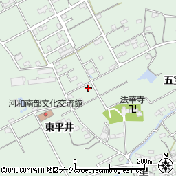 愛知県知多郡美浜町豊丘東平井109-2周辺の地図