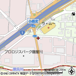 京阪タイヤサービス周辺の地図