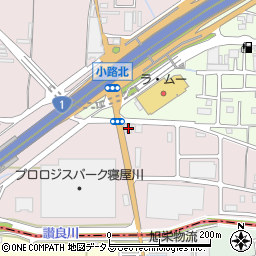 京阪タイヤサービス周辺の地図