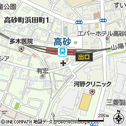 三井住友銀行高砂支店周辺の地図