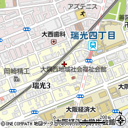 聖教新聞服部販売店周辺の地図