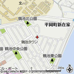 兵庫県加古川市平岡町新在家1192-376周辺の地図