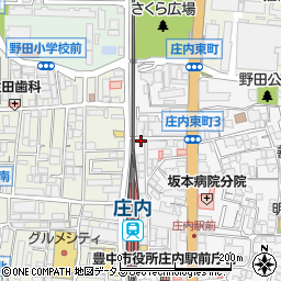 長谷正有限会社　北店周辺の地図