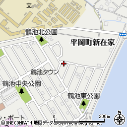 兵庫県加古川市平岡町新在家1192-380周辺の地図