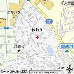 萩町ハイツ周辺の地図
