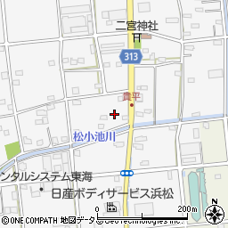 静岡県浜松市中央区貴平町269周辺の地図