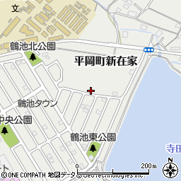 兵庫県加古川市平岡町新在家1192-470周辺の地図