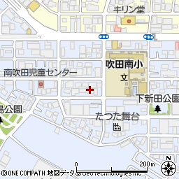 文化シヤッター株式会社　吹田営業所周辺の地図