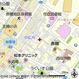 兵庫県赤穂市中広991周辺の地図