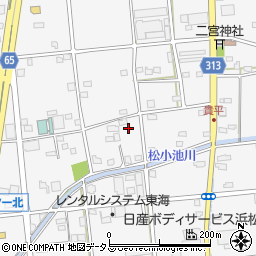 静岡県浜松市中央区貴平町362周辺の地図