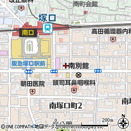 日本エヤークラフトサプライ株式会社　大阪支店周辺の地図