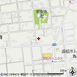 静岡県浜松市中央区市野町252周辺の地図