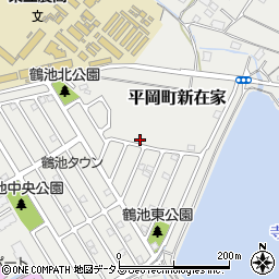 兵庫県加古川市平岡町新在家1192-468周辺の地図