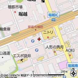 静岡県袋井市堀越431周辺の地図
