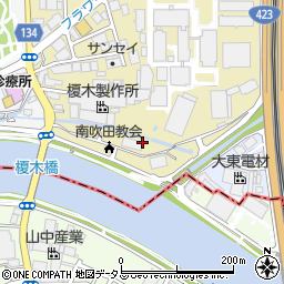 大阪府吹田市江の木町37周辺の地図