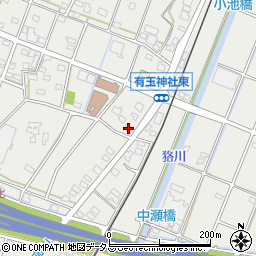 静岡県浜松市中央区有玉南町1424周辺の地図