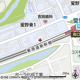 静岡県袋井市愛野869周辺の地図