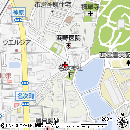 株式会社岡崎石材店周辺の地図