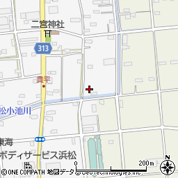 静岡県浜松市中央区貴平町160周辺の地図