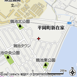 兵庫県加古川市平岡町新在家1192-467周辺の地図