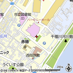 兵庫県赤穂市中広881周辺の地図