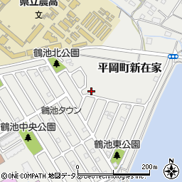 兵庫県加古川市平岡町新在家1192-465周辺の地図