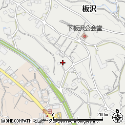 静岡県掛川市板沢242周辺の地図