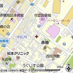 兵庫県赤穂市中広966周辺の地図