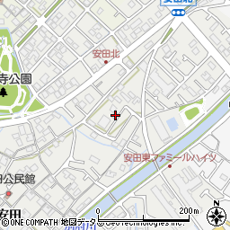 兵庫県加古川市尾上町安田77周辺の地図