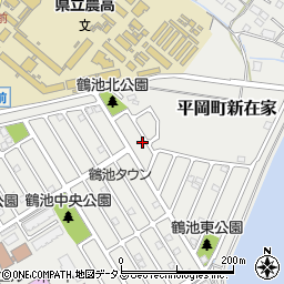 兵庫県加古川市平岡町新在家1192-374周辺の地図